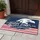 Bold Patriotic Bald Eagle Happy 250th - USA 250th Anniversary (1776-2026) Flag Art Doormat - 5