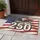 Bald Eagle American Flag 250 Years of Liberty 1776-2026 USA 4th of July Celebration Doormat - 5