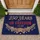 Scroll Script 250 Years of Freedom Patriotic Star Ribbon Garland 1776-2026 USA Anniversary Doormat - 1