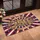 Antique Gold 250th Anniversary American Flag 1776-2026 Patriotic USA Jubilee Emblem Doormat - 4