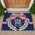 USA 250 Patriotic Wreath Bow 1776-2026 - America's 250th Anniversary Independence Day Doormat - 1