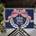 USA 250 Patriotic Wreath Bow 1776-2026 - America's 250th Anniversary Independence Day Doormat - 6