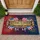 250 Years of Freedom 1776-2026 American Flag Laurel Bunting Gold Border - USA 250th Anniversary Doormat - 1