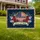 1776-2026 American Flag Patriotic Flowers - America's 250th Anniversary Independence Day Yard Sign - 1