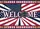Welcome 250th Anniversary Emblem 1776-2026 Distressed Flag - USA Patriotic Freedom Art Yard Sign - 6