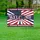Welcome 250th Anniversary Emblem 1776-2026 Distressed Flag - USA Patriotic Freedom Art Yard Sign - 5