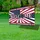 Welcome 250th Anniversary Emblem 1776-2026 Distressed Flag - USA Patriotic Freedom Art Yard Sign - 4