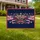 250 Years USA Anniversary Flag 1776-2026 Gold Emblem Laurel Wreath Firework Stars Yard Sign - 1
