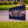 250 Years USA Anniversary Flag 1776-2026 Gold Emblem Laurel Wreath Firework Stars Yard Sign - 3