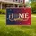 Home Paw Print Flag Stripes 1776-2026 - USA 250th Anniversary Patriotic Tribute Yard Sign - 1