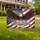 Bald Eagle American Flag 1776-2026 - USA 250 Years of Freedom Anniversary Gift Yard Sign - 1