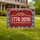 1776-2026 250 Years Emblem, Patriotic Stars Bunting - USA 250th Anniversary Independence Day Yard Sign - 1