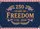 250 Years of Freedom 1776-2026 - Patriotic Americana 250th Anniversary Independence Day Yard Sign - 6