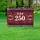 USA 250 Patriotic Ribbons American Flag Stars Stripes 1776-2026 - 250th Anniversary Yard Sign - 5