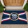 USA 250th 1776-2026 Emblem - Patriotic Stars Stripes Gold Anniversary Independence Day Doormat - 1