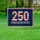 Bold 250 Years of Freedom 1776-2026 USA Patriotic Stars Stripes Anniversary Yard Sign - 5