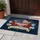 1776-2026 American Flag Patriotic Flowers - America's 250th Anniversary Independence Day Doormat - 5