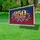 Metallic Gold 250 Years of Freedom 1776-2026 - USA 250th Anniversary Patriotic Celebration Yard Sign - 4