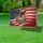 Bald Eagle American Flag 1776-2026 - USA 250th Anniversary Patriotic Shield for Veterans Yard Sign - 4
