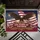 Bald Eagle American Flag 250 Years of Freedom - USA 250th Anniversary Patriotic Doormat - 6