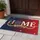 Home Paw Print Flag Stripes 1776-2026 - USA 250th Anniversary Patriotic Tribute Doormat - 5