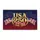 USA 250 Emblem American Flag 1776-2026 - 250th Anniversary Independence Day Gift Doormat - 3