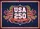 USA 250 Years of Freedom 1776-2026 Patriotic Shield - Anniversary Gift for Veterans Yard Sign - 6