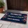 Celebrating America's 250th Independence Day Flag Border Red White Blue Ribbons Gold Stars Doormat - 5