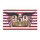 Bald Eagle American Flag 1776-2026 - USA 250th Anniversary Patriotic Gift for Veterans Doormat - 3