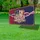 Gold 250 USA Years Shield 1776-2026 - America's 250th Anniversary Patriotic Flag with Bunting Yard Sign - 4