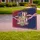 Gold 250 USA Years Shield 1776-2026 - America's 250th Anniversary Patriotic Flag with Bunting Yard Sign - 3