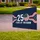 250 Years of Freedom Star Medallions Stripes - USA 250th Anniversary Patriotic Outdoor Decor Yard Sign - 3
