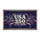 USA 250 1776-2026 Patriotic Bunting Stars Gold Filigree - America's 250th Anniversary Doormat - 3