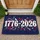 1776-2026 Golden Patriotic Eagles Stars Fireworks - USA 250th Anniversary Celebration Doormat - 1