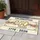Celebrating 250 Years 1776-2026 - USA 250th Anniversary Patriotic Stars Gold Bunting Doormat - 5