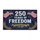 250 Years Freedom 1776-2026 American Flag Patriotic - USA Independence Day Gift Doormat - 3
