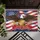 Bald Eagle American Flag 1776-2026 - USA 250th Anniversary Gift for Veterans Doormat - 6
