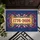 1776-2026 Patriotic Ornate Star Border USA 250th Anniversary Independence Day Doormat - 6