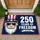 Uncle Sam 250 Years of Freedom 1776-2026 - American Patriot Independence Day Design Doormat - 1