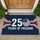 250 Years of Freedom Star Medallions Stripes - USA 250th Anniversary Patriotic Outdoor Decor Doormat - 1