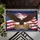 Bald Eagle American Flag 1776-2026 - USA 250th Anniversary Freedom Day Gift for Dad Doormat - 6