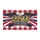 Bald Eagle American Flag 1776-2026 - USA 250th Anniversary Buffalo Plaid Bunting Doormat - 3