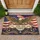 Bald Eagle American Flag 1776-2026 - USA 250th Anniversary Independence Day Gift for Veterans Doormat - 1
