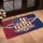 Gold 250 USA Years Shield 1776-2026 - America's 250th Anniversary Patriotic Flag with Bunting Doormat - 4