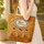 Three Elegant Women Your Name Floral Wreath Leaf Garland - Autumn Lifestyle Gift Quilted Tote Bag - 4