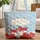 Nuzzling Foxes Gold Medallion Stars Hearts - Everyday Carry Gift for Fox Lover Quilted Tote Bag - 1