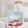 Nuzzling Foxes Gold Medallion Stars Hearts - Everyday Carry Gift for Fox Lover Quilted Tote Bag - 5