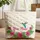 Hummingbird Tropical Flowers Hibiscus Your Name Wildlife Lover Gift Quilted Tote Bag - 1