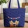 Two Nuzzling Bears Red White Blue Bunting Flags - Everyday Gift for Bear Lover Quilted Tote Bag - 1