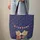 Two Nuzzling Bears Red White Blue Bunting Flags - Everyday Gift for Bear Lover Quilted Tote Bag - 6